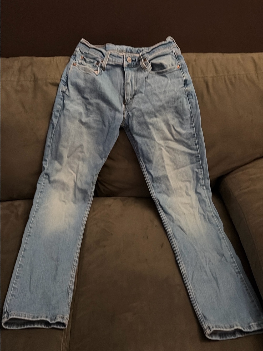 Men’s 514 Levi’s Light Wash Straight Leg Jeans